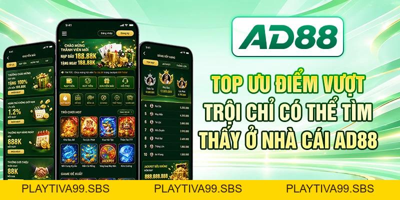 AD88 Footer Component (Light Mode) - PLAYTIVA99